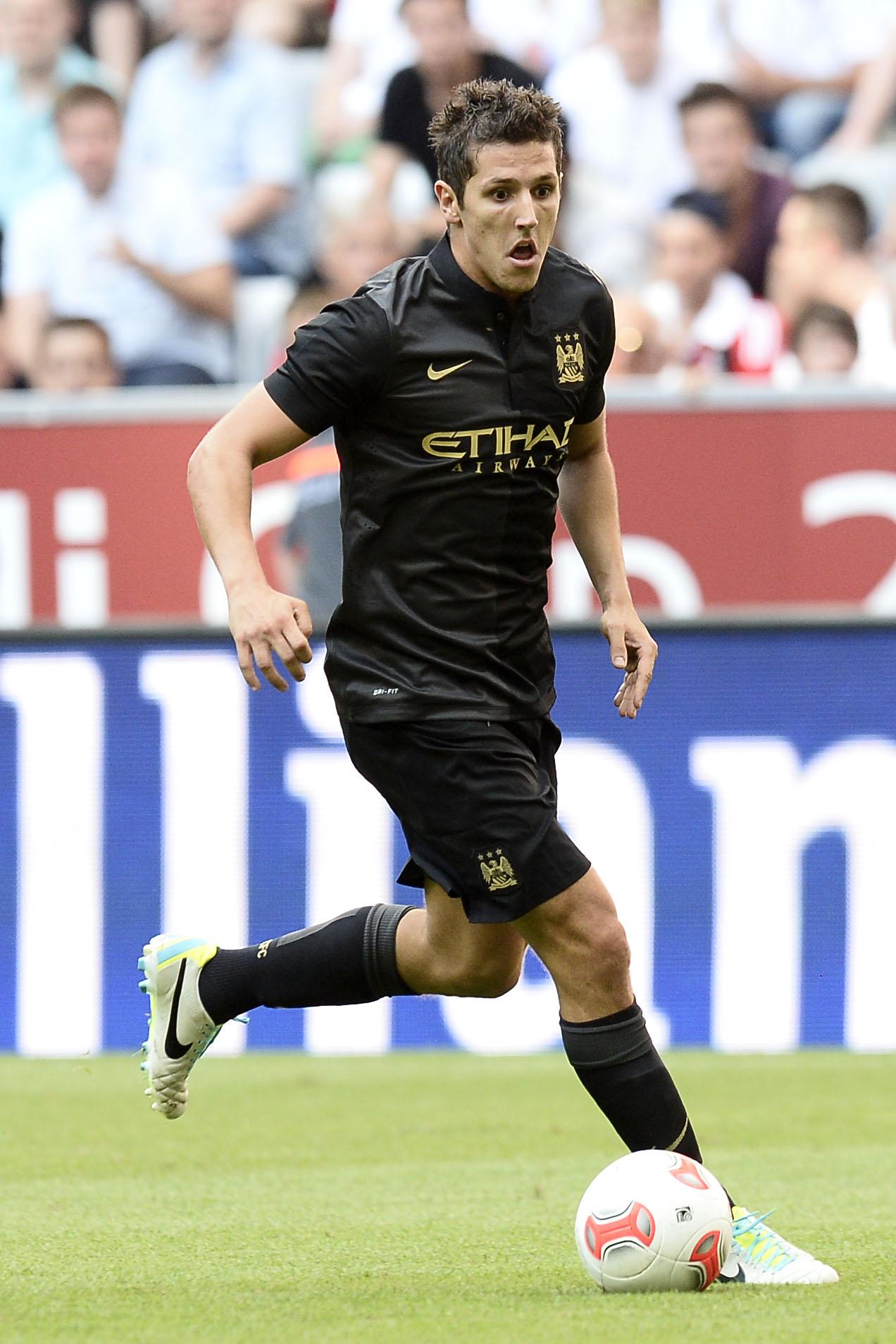 Jovetic Stevan Manchester City 2013 azione ifa